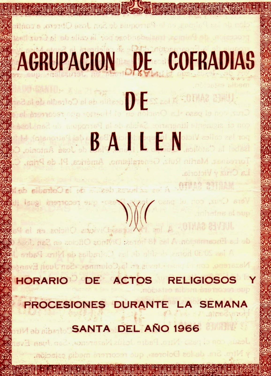 Semana Santa en Bailén  
